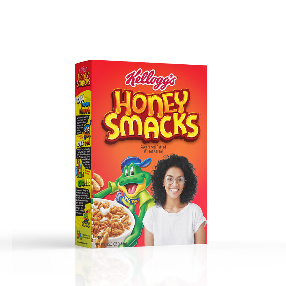 Kellogg's Honey Smacks® Photo-On-A-Box - Custom Cereal Box