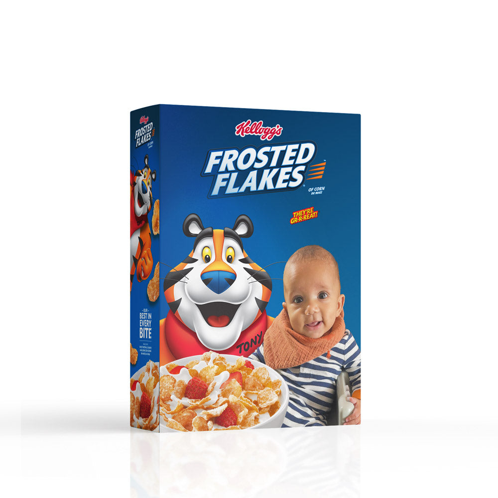 Kellogg's Frosted Flakes® Photo-On-A-Box - Custom Cereal Box