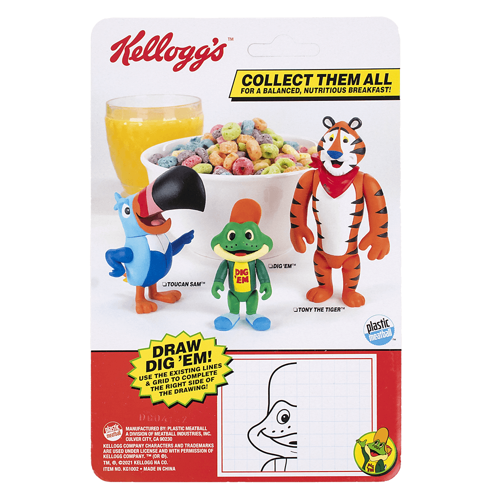Dig 'Em™ Action Figure | Collectible Mascot Toy | Kellogg's Store