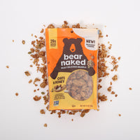  a bag of Bear Naked Hazelnut Almond Dark Chocolate Chuck Granola