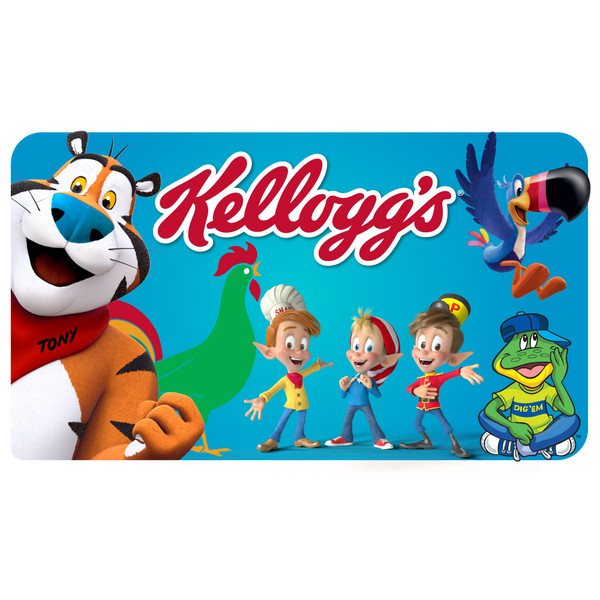 Kellogg's Gift Card | Perfect Gift for Cereal Lovers | Kellogg's Store