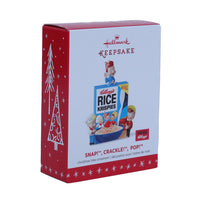 Crackle and Pop™ Hallmark Keepsake Ornament-2016 front view boxed.