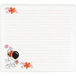 Toucan Sam™ Daydream Mouse Pad and Note Pad Combo with lined tear-off pages, floral accents, and a playful Toucan Sam™ illustration on a white background.